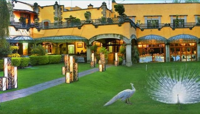 Jardin de la Ex Hacienda de Tlalpan vista del jardin de la ex hacienda de tlalpan