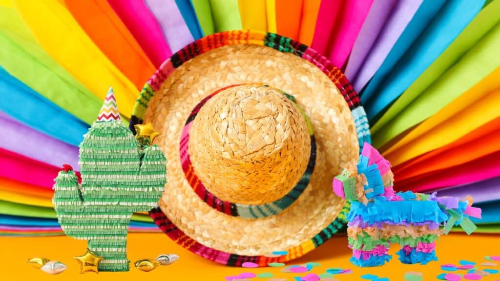 Artuculos para fiesta mexicana