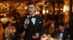 escribe un discurso para brindis